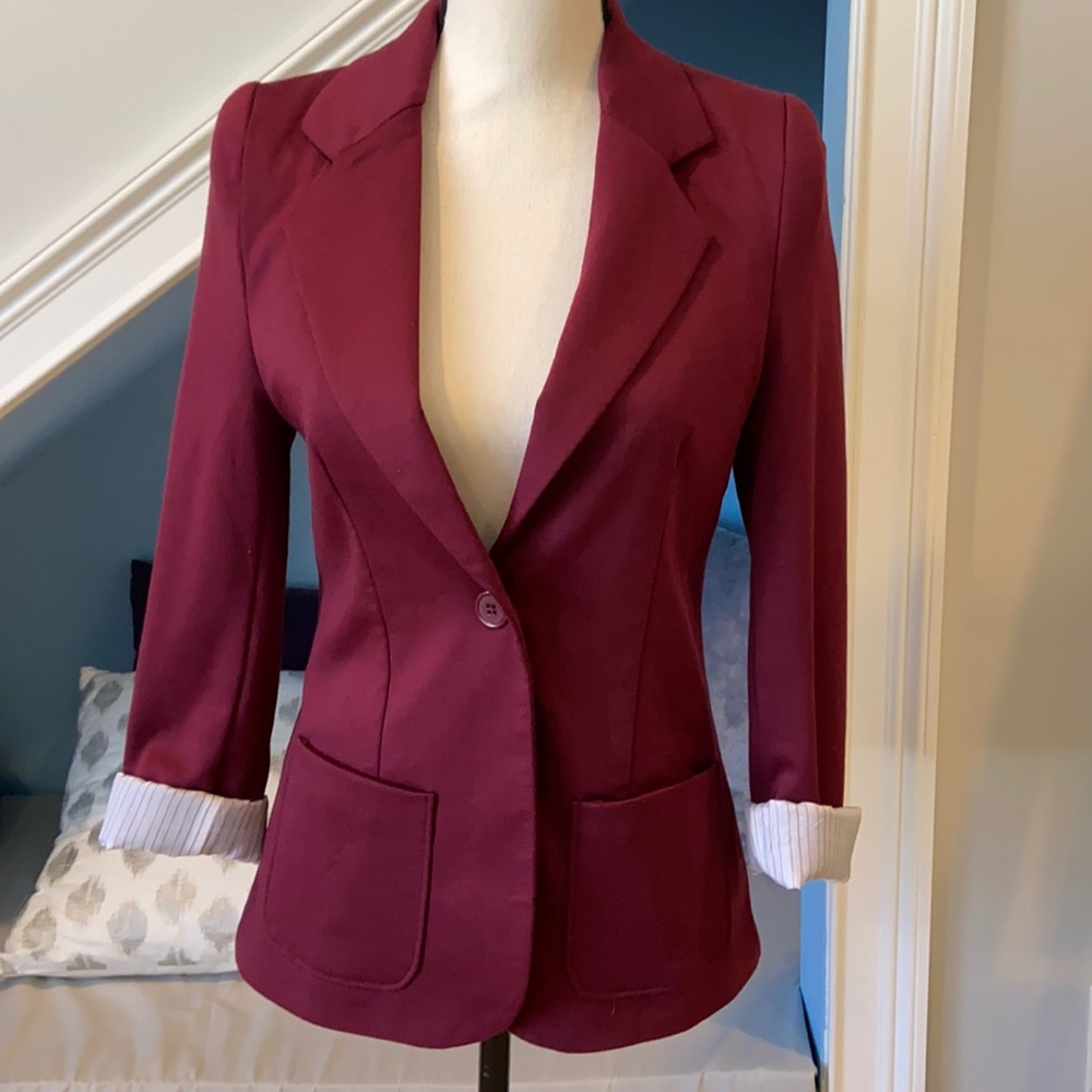 Maroon Blazer